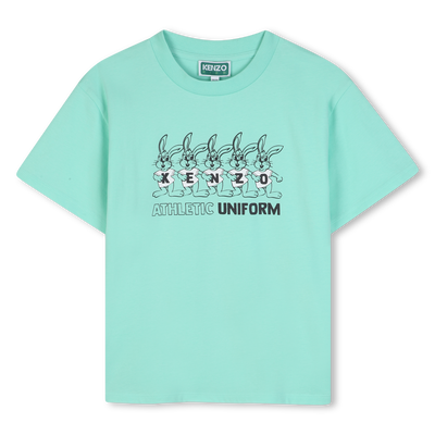 T-Shirt mit kurzen &Auml;rmeln KENZO KIDS BOY