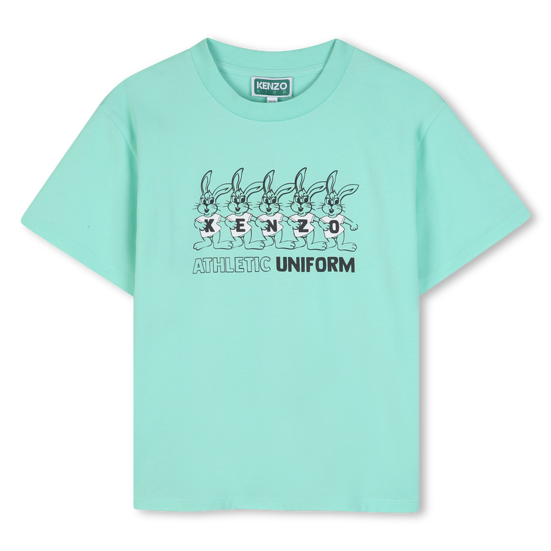 T-Shirt mit kurzen &Auml;rmeln KENZO KIDS 
                        BOY