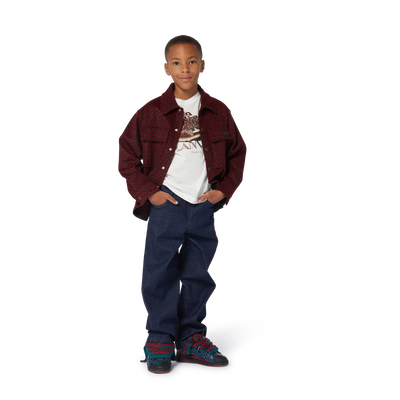 Fleecejacke mit Print LANVIN BOY