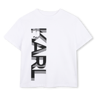Bedrucktes t-shirt KARL LAGERFELD KIDS 
                    BOY