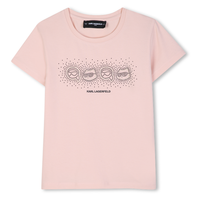 T-Shirt mit kurzen &Auml;rmeln KARL LAGERFELD KIDS 
                        GIRL