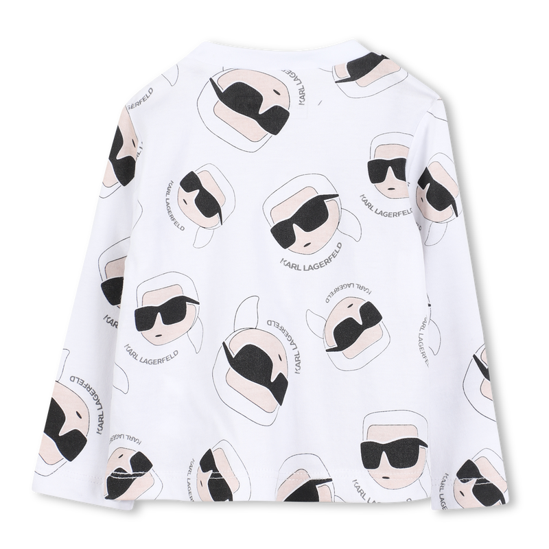 Set aus Overall und T-Shirt KARL LAGERFELD KIDS 
                        BOY