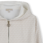 Kapuzenpullover mit reissverschluss MICHAEL KORS 
                    GIRL