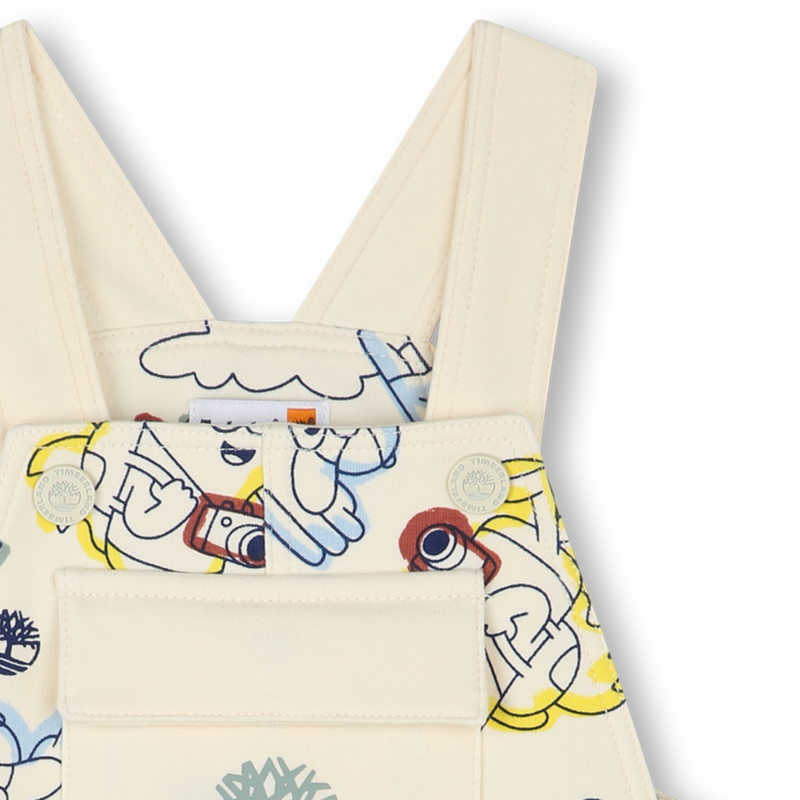 Mehrfarbig bedruckte Latzhose TIMBERLAND 
                        BOY