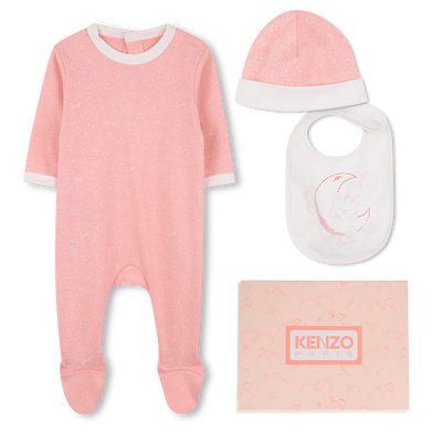 Set aus Pyjama, L&auml;tzchen und M&uuml;tze KENZO KIDS GIRL
