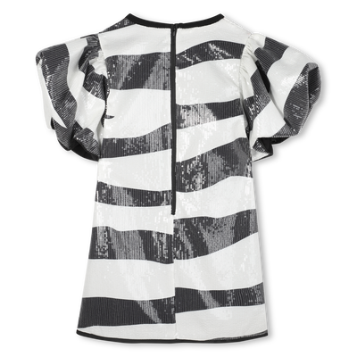 Kleid mit vollem Zebramuster MARC JACOBS GIRL