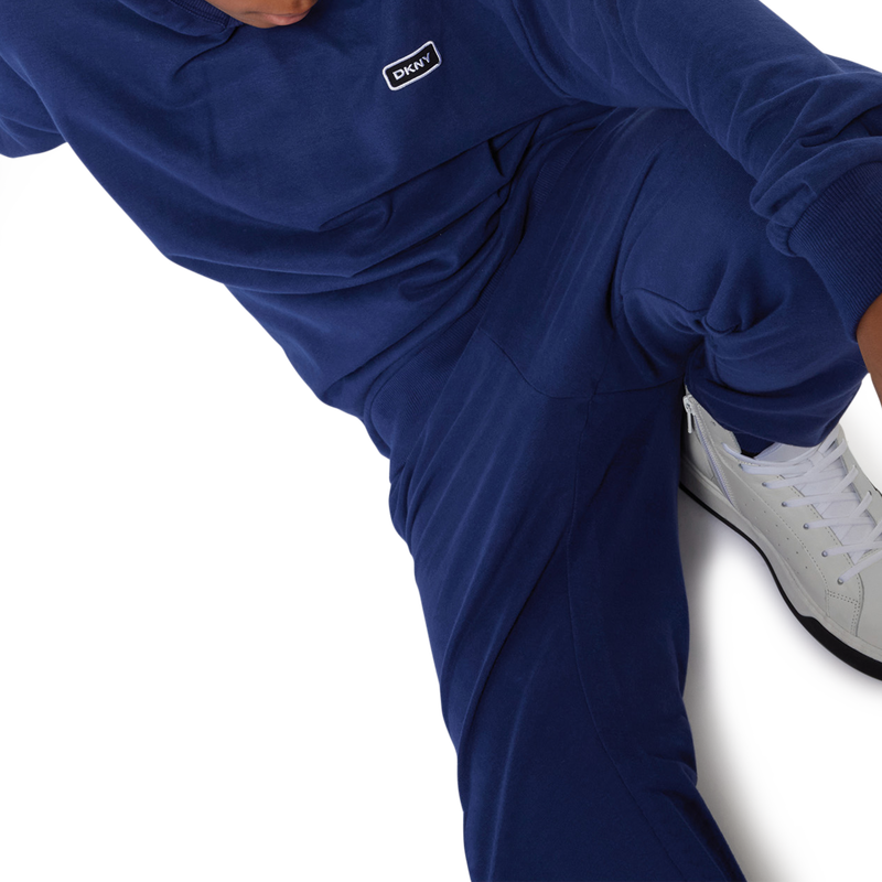 Kapuzenpullover aus Baumwolle DKNY 
                        UNISEX