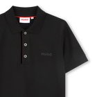 Kurz&auml;rmliges Piqu&eacute;-Poloshirt HUGO 
                    BOY