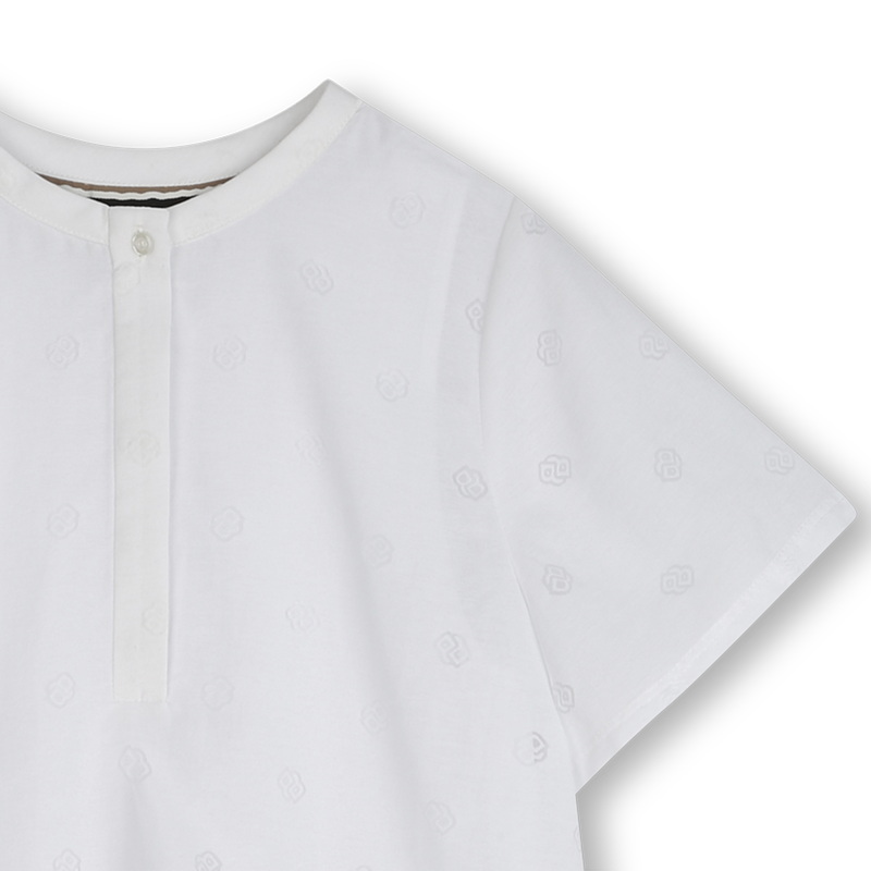 Kurz&auml;rmeliges Kleid BOSS 
                        GIRL