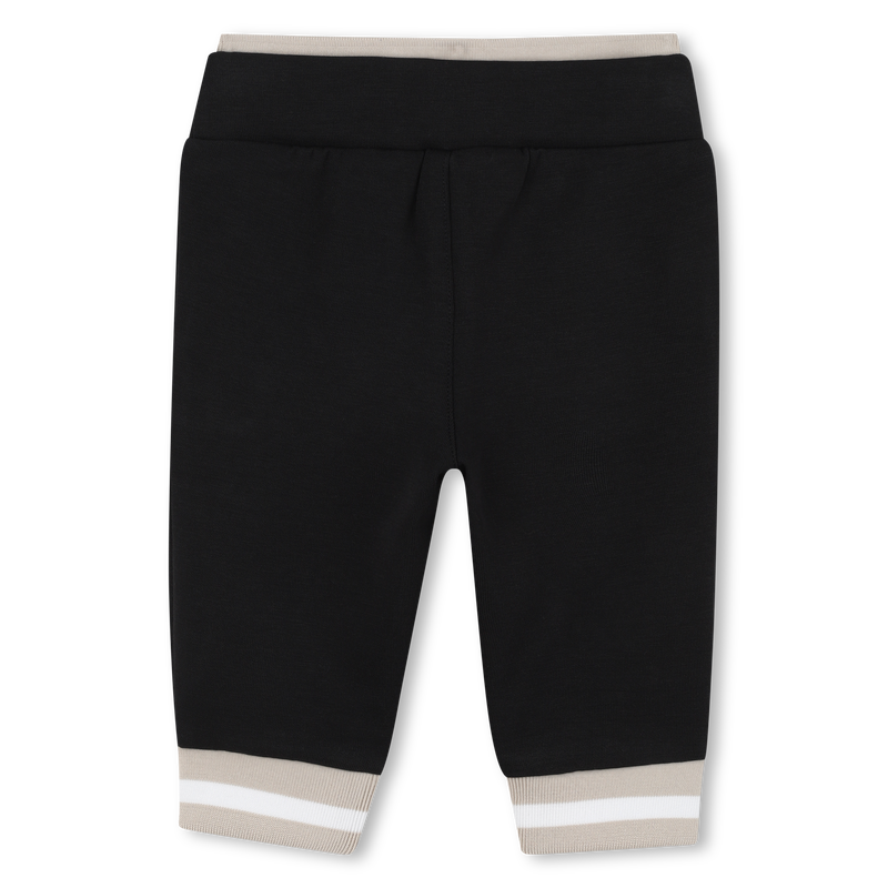 Set aus Strickjacke und Hose aus doppeltem Jersey KARL LAGERFELD KIDS 
                        BOY