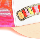 Kappe mit Bouclette-Badge BILLIEBLUSH 
                    GIRL