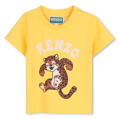 T-Shirt mit kurzen &Auml;rmeln KENZO KIDS BOY