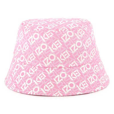 Baumwoll-Fischerhut mit Print KENZO KIDS UNISEX