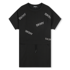 Kurz&auml;rmliges Kleid DKNY 
                    GIRL