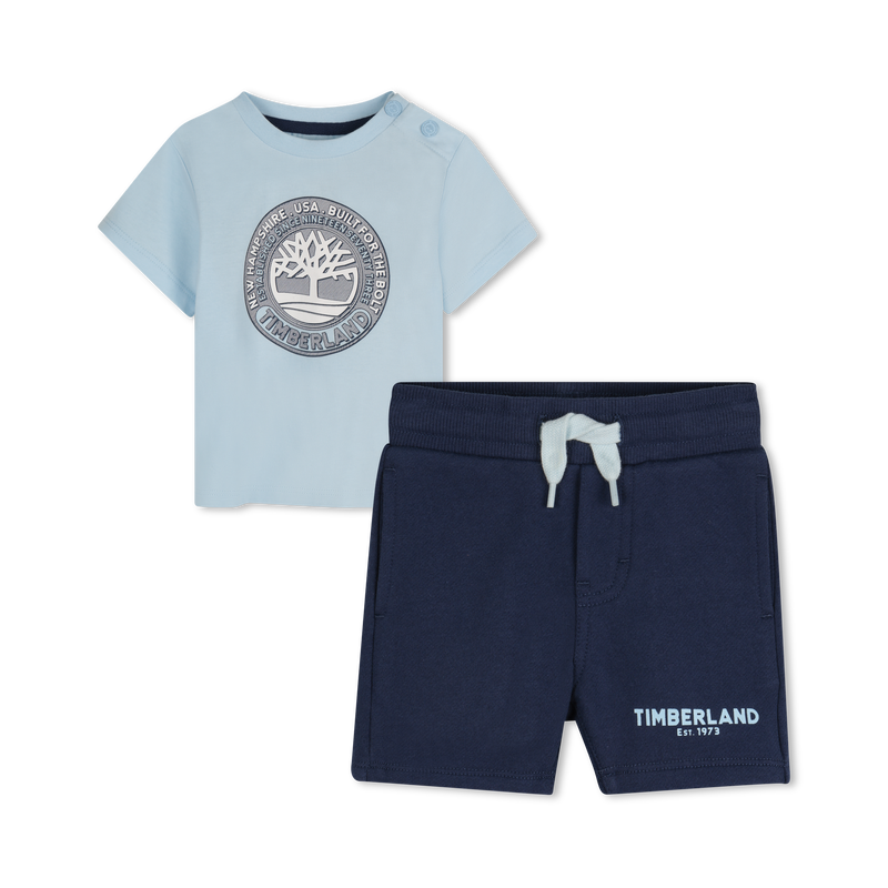 Set mit T-Shirt und Shorts TIMBERLAND 
                        BOY