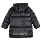 Lange Daunenjacke KARL LAGERFELD KIDS 
                    GIRL