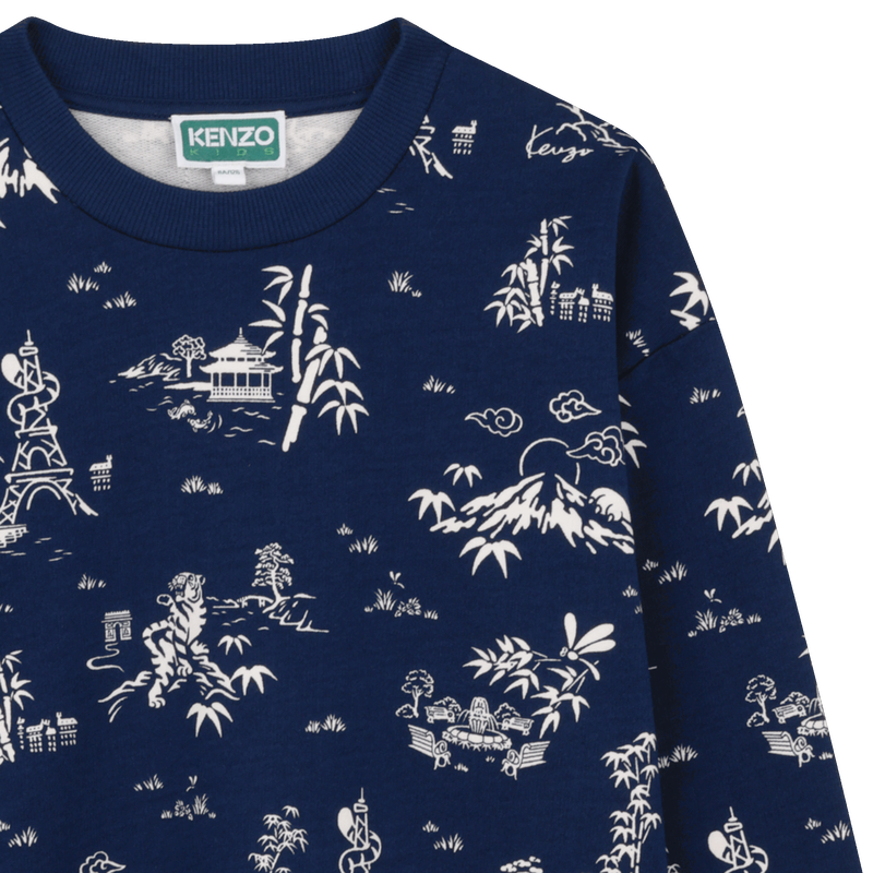 Fleece-sweatshirt KENZO KIDS 
                        BOY