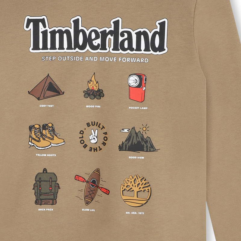 T-Shirt mit Druck vorne TIMBERLAND 
                        BOY