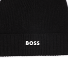 Strickm&uuml;tze mit Logo BOSS 
                    BOY