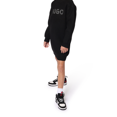 Pulloverkleid mit Nieten HUGO GIRL