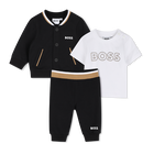 T-shirt + hose + strickjacke set BOSS 
                    BOY