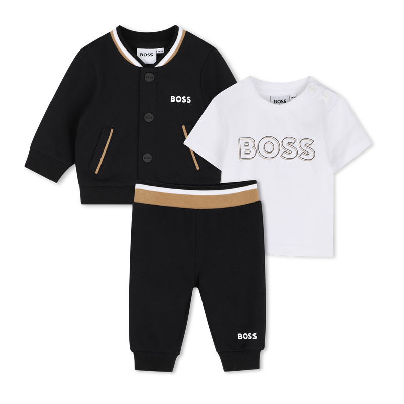 T-shirt + hose + strickjacke set BOSS 
                        BOY