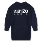 Strickkleid mit Jacquard KENZO KIDS 
                    GIRL
