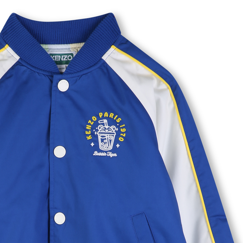 JACKE MIT GESTREIFTEM INNENFUTTER KENZO KIDS 
                        BOY