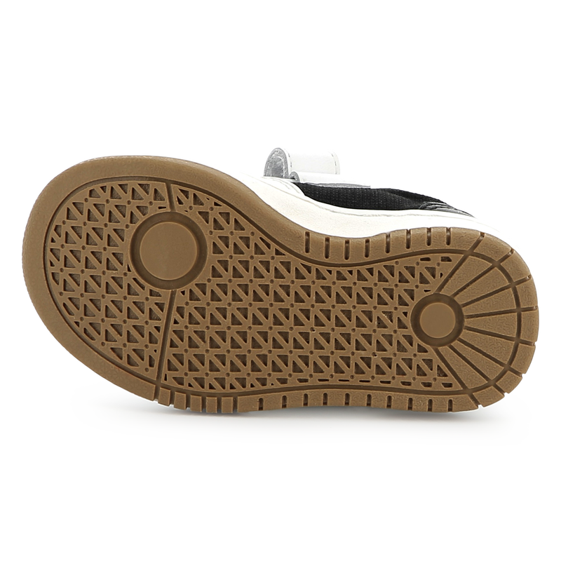 Ledersneaker mit Klettriemen BOSS 
                        BOY