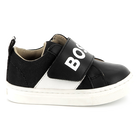 Ledersneaker mit Klettriemen BOSS 
                    BOY