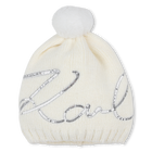 Strickm&uuml;tze mit Bommel KARL LAGERFELD KIDS 
                    GIRL