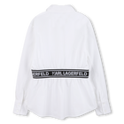 Lang&auml;rmeliges Hemd KARL LAGERFELD KIDS 
                    GIRL