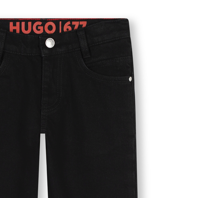 Gerade Baumwoll-Jeans HUGO 
                        BOY