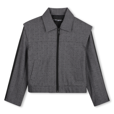 Joggingcardigan KARL LAGERFELD KIDS GIRL