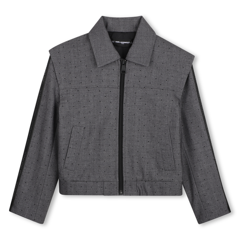 Joggingcardigan KARL LAGERFELD KIDS 
                        GIRL