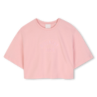 T-Shirt mit kurzen &Auml;rmeln, ROSE, hi-res
