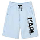 Stretch-Bermuda aus Baumwolle KARL LAGERFELD KIDS 
                    BOY