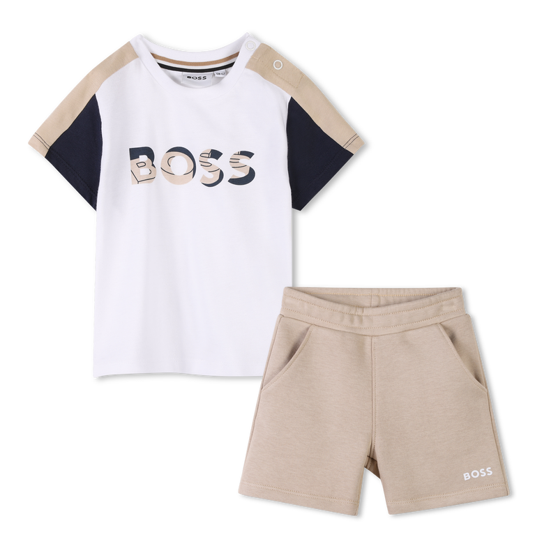 Set mit T-Shirt und Shorts BOSS 
                        BOY