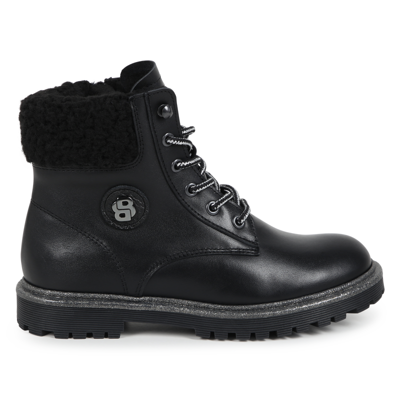 Leder-Stiefeletten BOSS 
                        GIRL