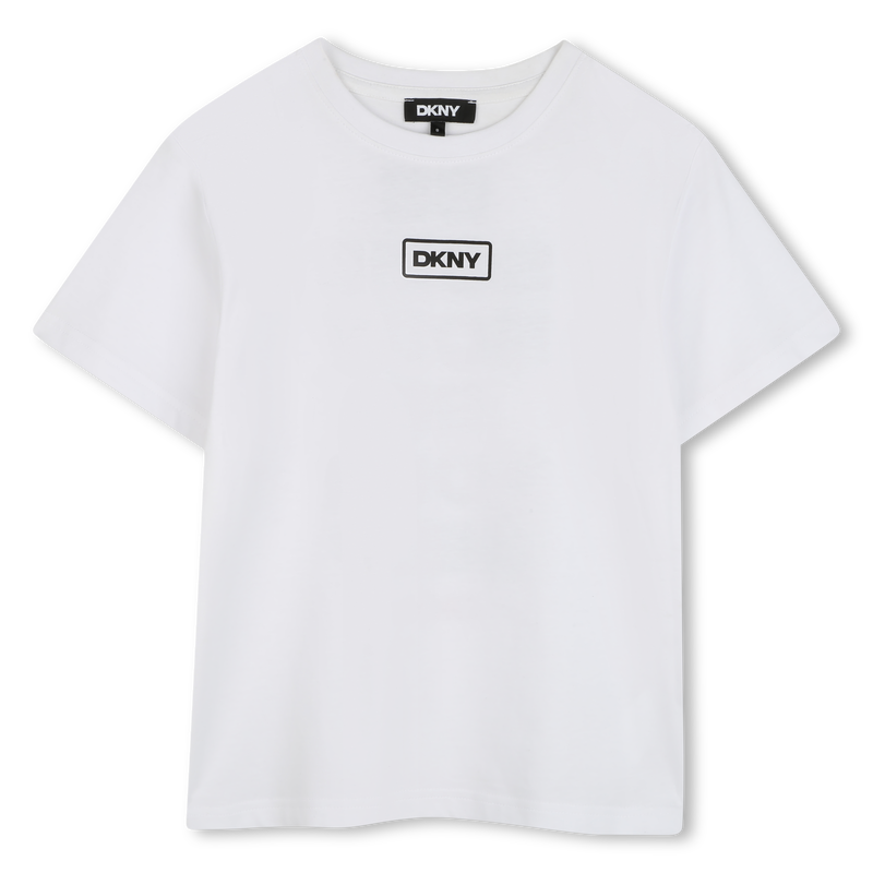Kurzarm-T-Shirt aus Baumwolle DKNY 
                        UNISEX