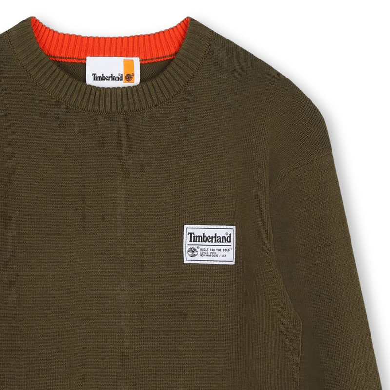 Baumwoll-Strickpullover TIMBERLAND 
                        BOY