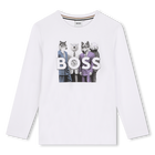 Langarm-T-Shirt BOSS 
                    BOY