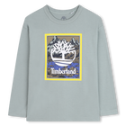 Lang&auml;rmeliges T-Shirt aus Jersey TIMBERLAND 
                    BOY