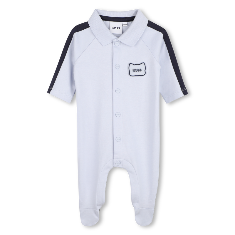 PYJAMA MIT DRUCKKNOPFVERSCHLUSS BOSS 
                        BOY