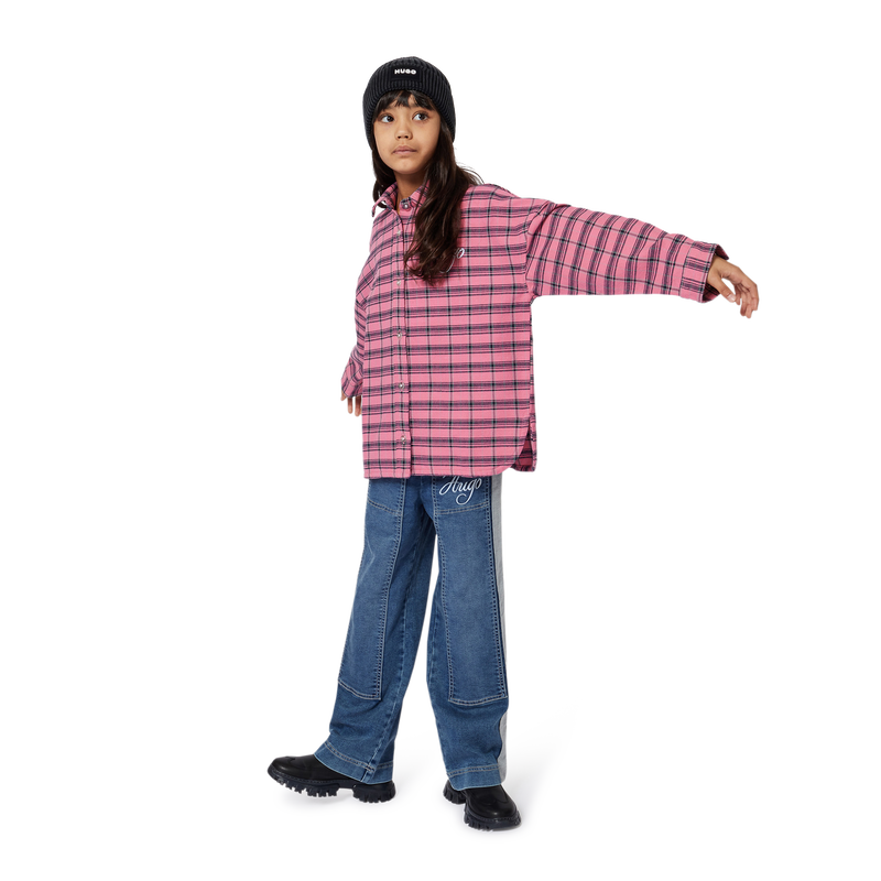 Ausgeblichene Strickmütze HUGO 
                        UNISEX