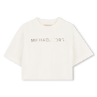 Kurz&auml;rmeliges T-Shirt aus Jersey MICHAEL KORS 
                    GIRL