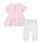 Kleid und leggings set KARL LAGERFELD KIDS 
                    GIRL