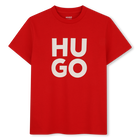 T-Shirt mit kurzen &Auml;rmeln HUGO 
                    JUNGE