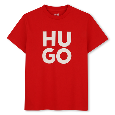 T-Shirt mit kurzen &Auml;rmeln HUGO JUNGE