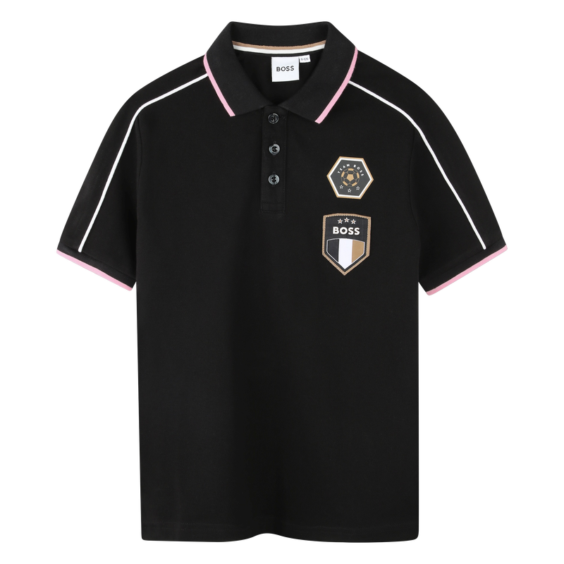 Kurz&auml;rmeliges Poloshirt BOSS 
                        BOY